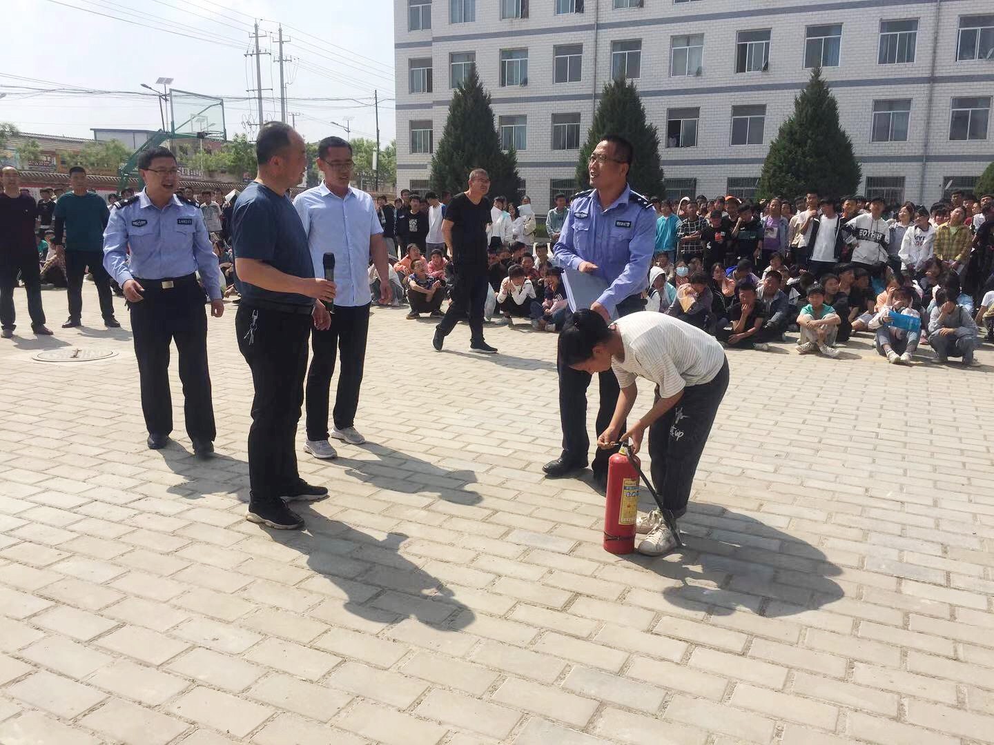 焦村派出所开展安全隐患大排查活动